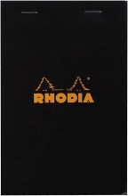 Rhodia Kareli Bloknot Siyah 110x170 mm 80 Yaprak - RHODIA (1)