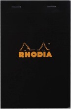 Rhodia Kareli Bloknot Siyah 110x170 mm 80 Yaprak - Rhodia (1)
