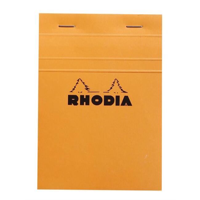 Rhodia Kareli Not Defteri 10.5x14.8 cm 80 Yaprak - 1