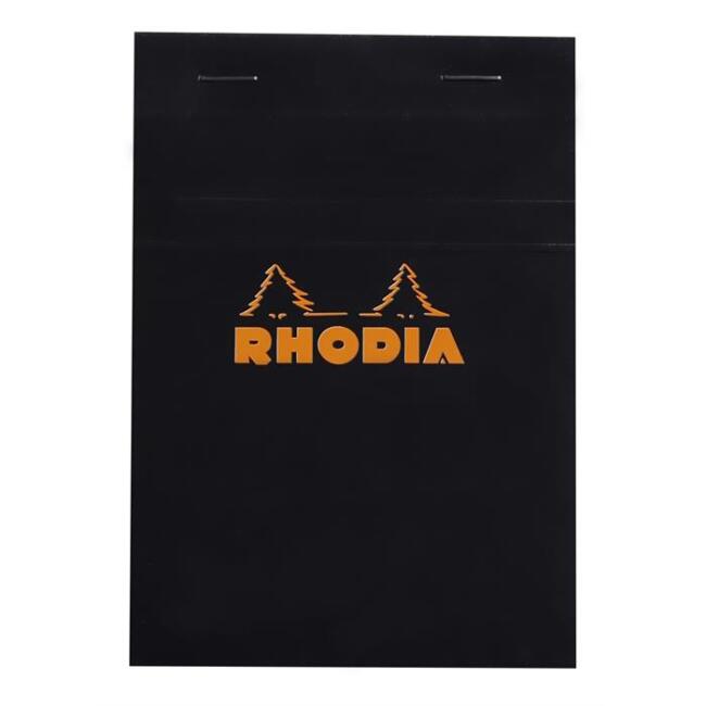 Rhodia Kareli Not Defteri 10.5x14.8 cm 80 Yaprak - 1