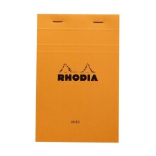 Rhodia Lined Çizgili Not Defteri 11x17 cm 80 Yaprak - RHODIA