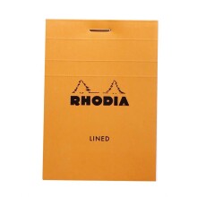 Rhodia Lined Çizgili Not Defteri 7,4x10,5 cm 80 Yaprak - RHODIA