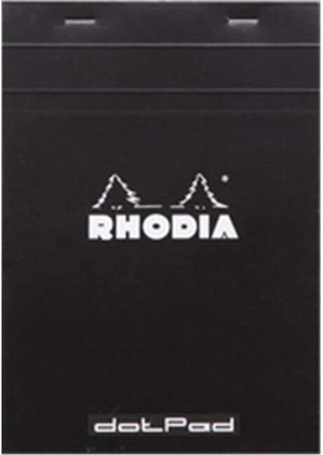 Rhodia Siyah Kapak A5 Noktalı Bloknot - 2