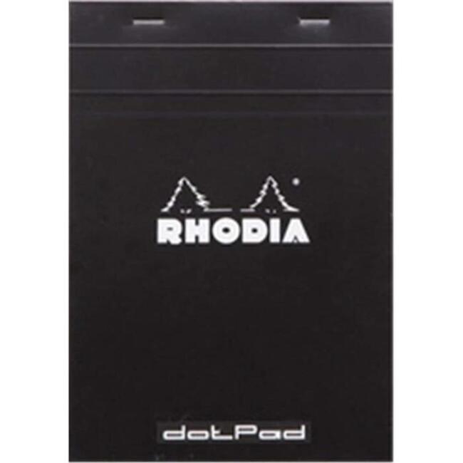 Rhodia Siyah Kapak A5 Noktalı Bloknot - 1