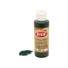 Rich Akrilik Antik Ahşap Eskitme Boyası 120 ml Yeşil - Rich