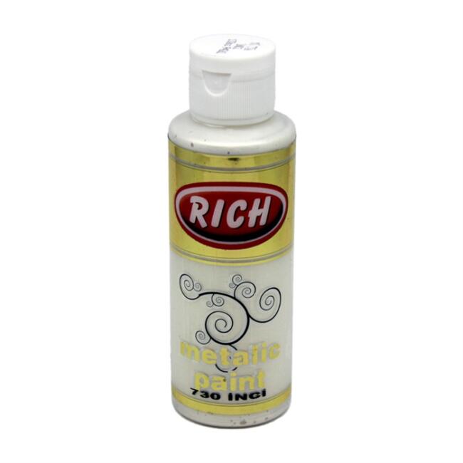 Rich Akrilik Boya 120 ml Metalik İnci - 1