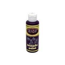 Rich Akrilik Boya 120 ml Metalik Mürdüm - 1