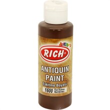 Rich Antiquin Eskitme Boyası 120 cc Kızıl Kahve - Rich