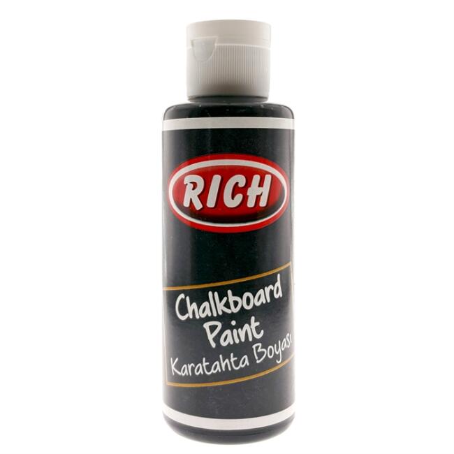 Rich Chalkboard Kara Tahta Boyası 130 cc Siyah - 1