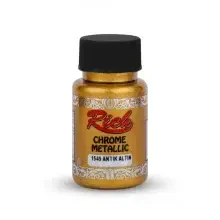 Rich Chrome Metalik Boya 50 cc Antik Altın 1549 