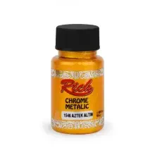 Rich Chrome Metalik Boya 50 cc Aztek Gold 1546 