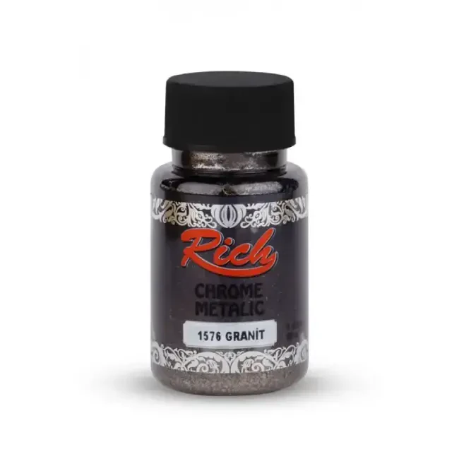 Rich Chrome Metalik Boya 50 cc Granit 1576 - Rich