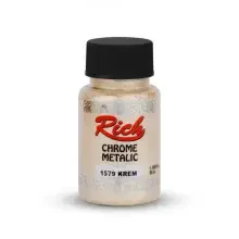 Rich Chrome Metalik Boya 50 cc Krem 1579 