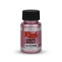 Rich Chrome Metalik Boya 50 cc Toz Pembe 1553 
