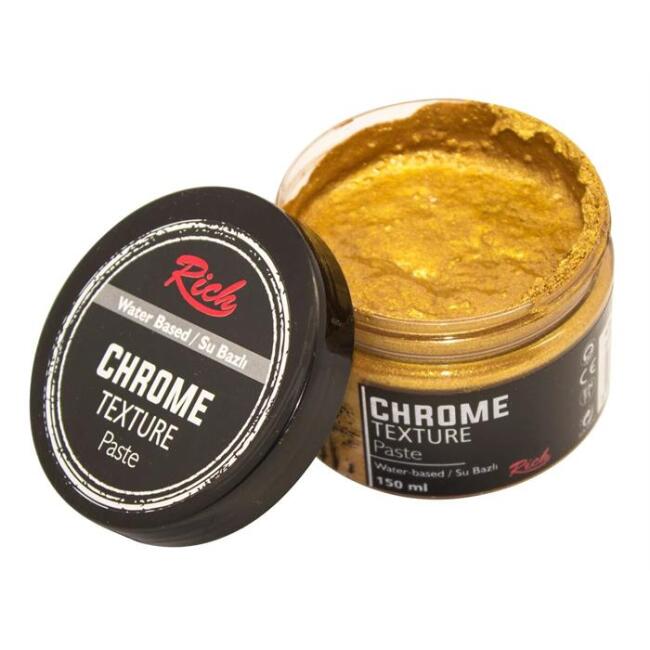 Rich Chrome Texture Paste 150 ml Antik Altın - 1