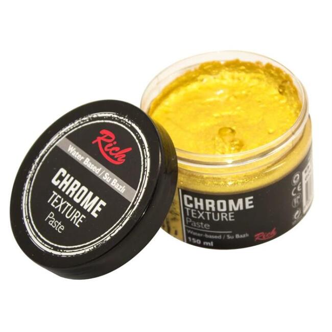 Rich Chrome Texture Paste 150 ml Gold - 1
