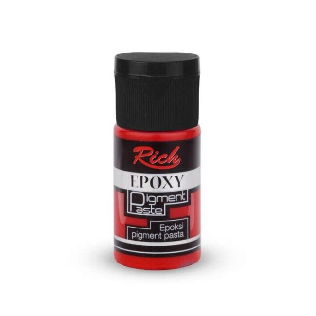 Rich Epoksi Pigment Pasta 20 cc Kırmızı - 1