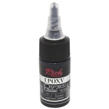 Rich Epoksi Pigment Pasta 20 cc Siyah (Epoksi Reçine ve boya renklendirici sıvı pigment) - Rich