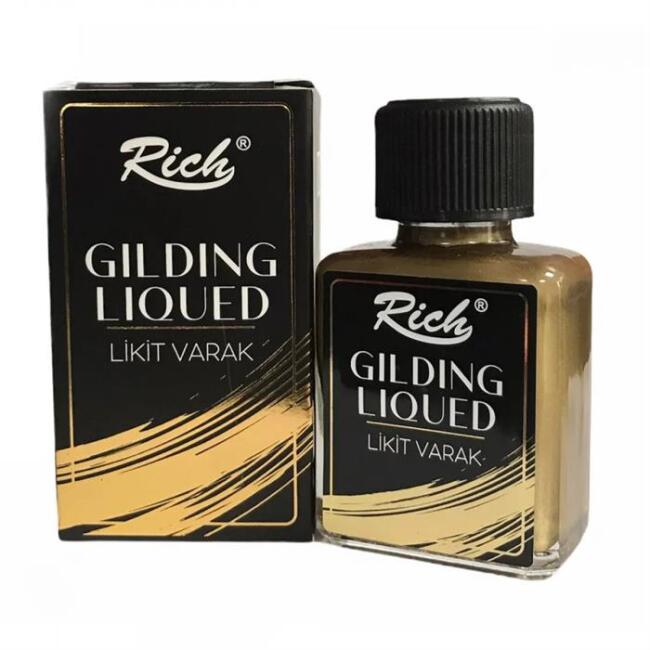 Rich Gilding Liqued Sıvı Varak 75 ml Altın - 1