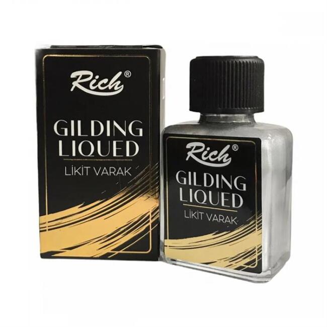 Rich Gilding Liqued Sıvı Varak 75 ml Gümüş - 1