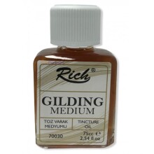 Rich Gilding Liqued Toz Varak Medyumu 75 cc - Rich