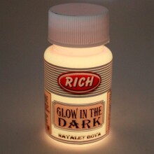 Rich Glow in the Dark Hayalet Boya 50 cc Sarı (karanlıkta parlayan boya) - Rich