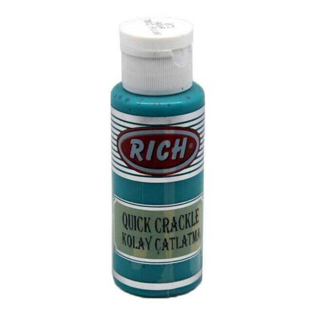 Rich Kolay Çatlatma Quick Crackle Boyası 70 cc Aqua - 1