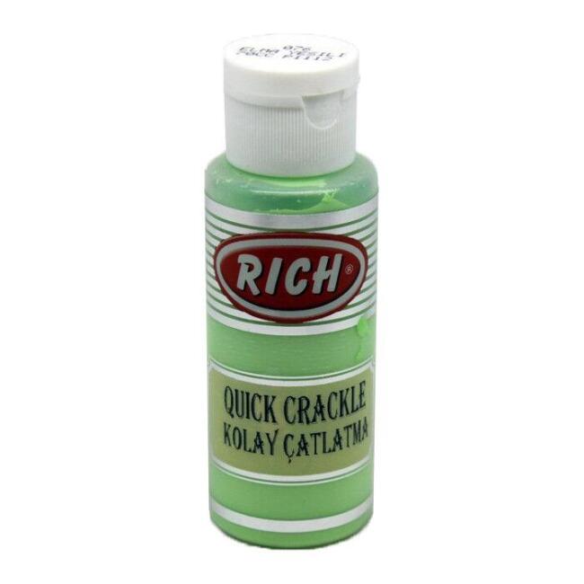 Rich Kolay Çatlatma Quick Crackle Boyası 70 cc Elma Yeşili - 1