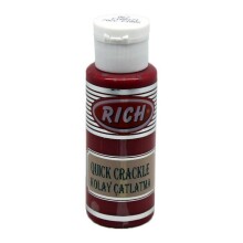Rich Kolay Çatlatma Boyası 70 cc Kırmızı - Rich