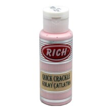 Rich Kolay Çatlatma Boyası 70 cc Pudra Pembe - Rich