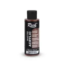 Rich Master Akrilik Boya 120 ml Açık Kahve 220 
