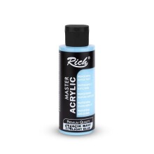 Rich Master Akrilik Boya 120 ml Açık Mavi 174 - Rich