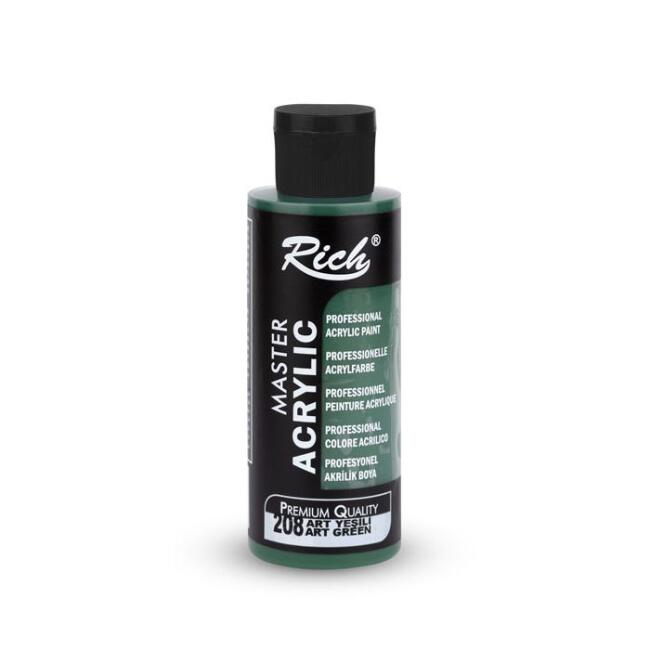 Rich Master Akrilik Boya 120 ml Art Yeşili 208 - 1