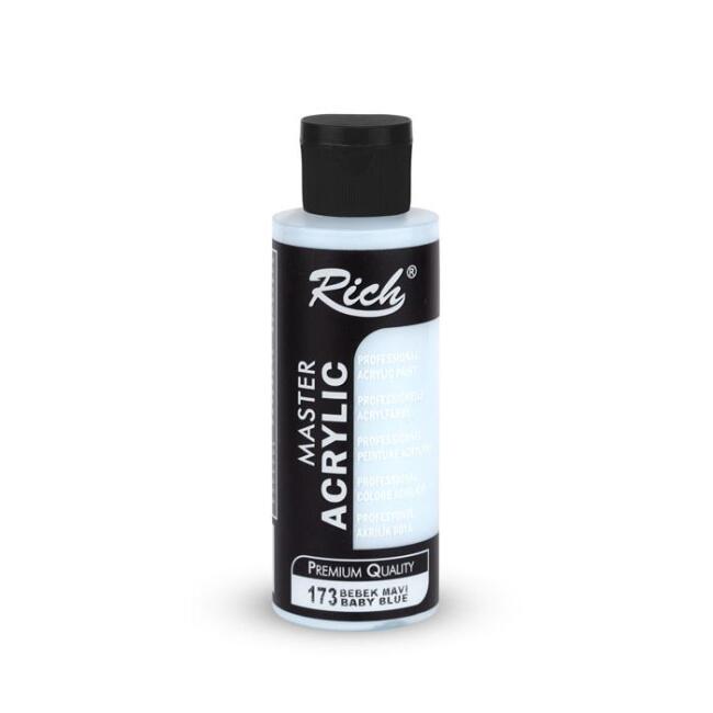 Rich Master Akrilik Boya 120 ml Bebek Mavi 173 - 1