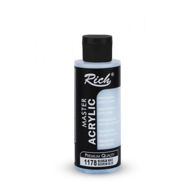 Rich Master Akrilik Boya 120 ml Bodrum Mavi 1178 - 1
