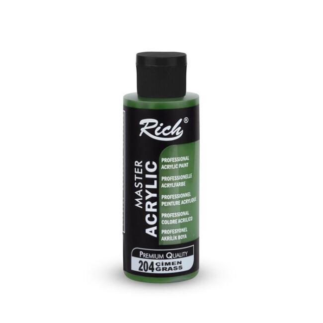 Rich Master Akrilik Boya 120 ml Çimen 204 - 1