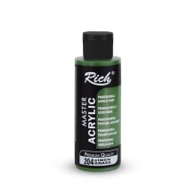 Rich Master Akrilik Boya 120 ml Çimen 204 - Rich