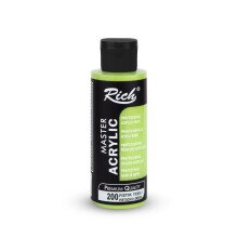 Rich Master Akrilik Boya 120 ml Fıstık Yeşili 200 - 1