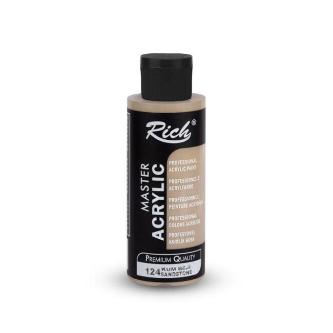 Rich Master Akrilik Boya 120 ml Kum Beji 124 - 1