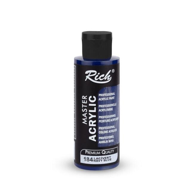 Rich Master Akrilik Boya 120 ml Lacivert 184 - 1