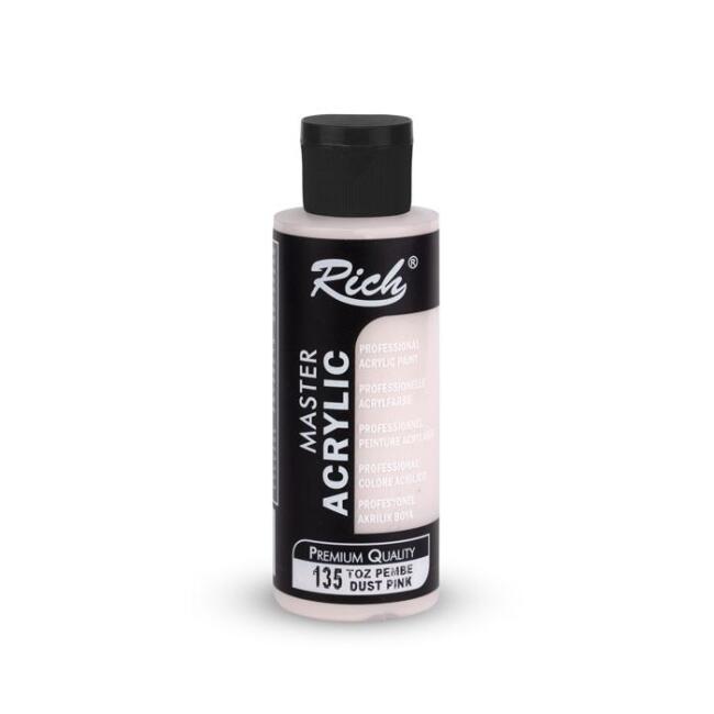 Rich Master Akrilik Boya 120 ml Toz Pembe 135 - 1