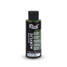 Rich Master Akrilik Boya 120 ml Yağ Yeşili 210 - Rich