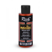 Rich Metalik Akrilik Boya 120 ml Kızıl Bakır 738 - Rich
