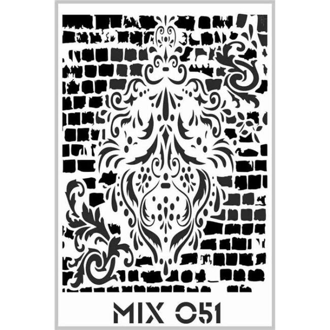 Rich Mix Stencil 33x48 cm N:51 - 1