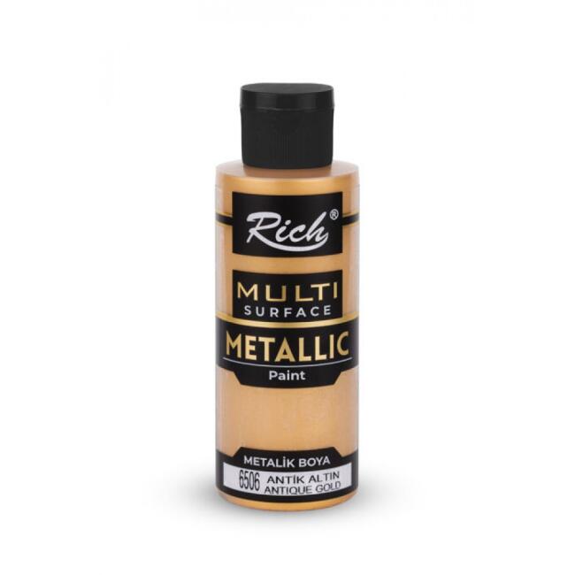Rich Multi Surface Metalik Akrilik Boya Antik Altın 03712 - 1