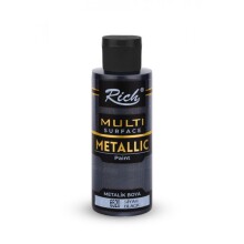 Rich Multi Surface Metalik Boya 120 cc Siyah 03719 - Rich