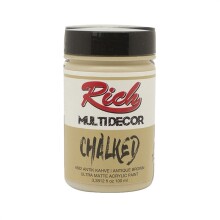 Rich Multidecor Chalked Boya 100 cc Antik Kahve 4582 (Kadifemsi doku verir) - Rich