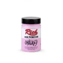 Rich Multi Decor Chalked Ultra Mat Akrilik Boya 100 ml Bebek Pembe 4522 - 1