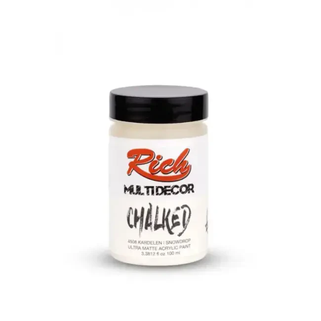 Rich Multi Decor Chalked Ultra Mat Akrilik Boya 100 ml Kardelen 4508 - Rich