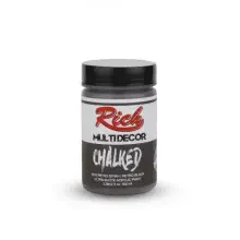 Rich Multi Decor Chalked Ultra Mat Akrilik Boya 100 ml Retro Siyah 4578 - 1